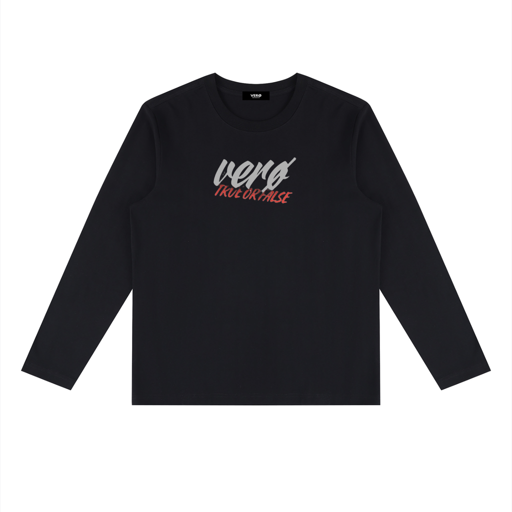TRUE or FALSE LONG SLEEVE T-SHIRT